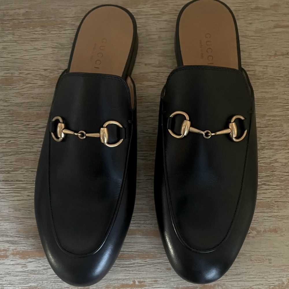 Gucci Princeton Black Mules